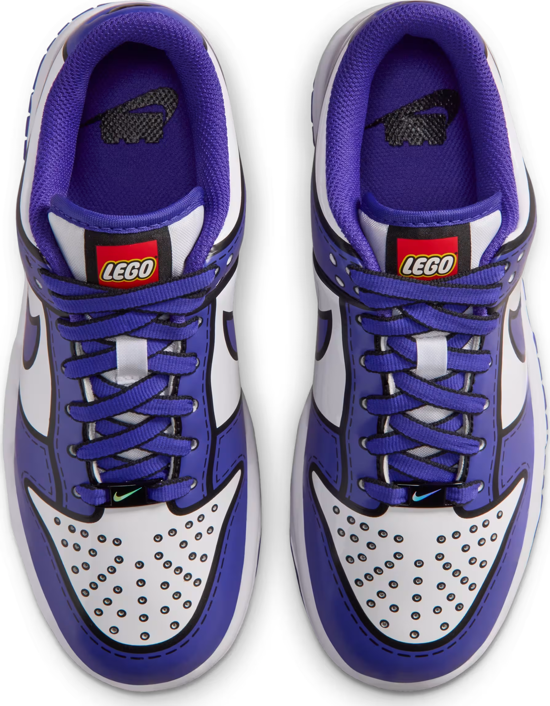 LEGO x Nike Dunk Low GS "Bright Concord"