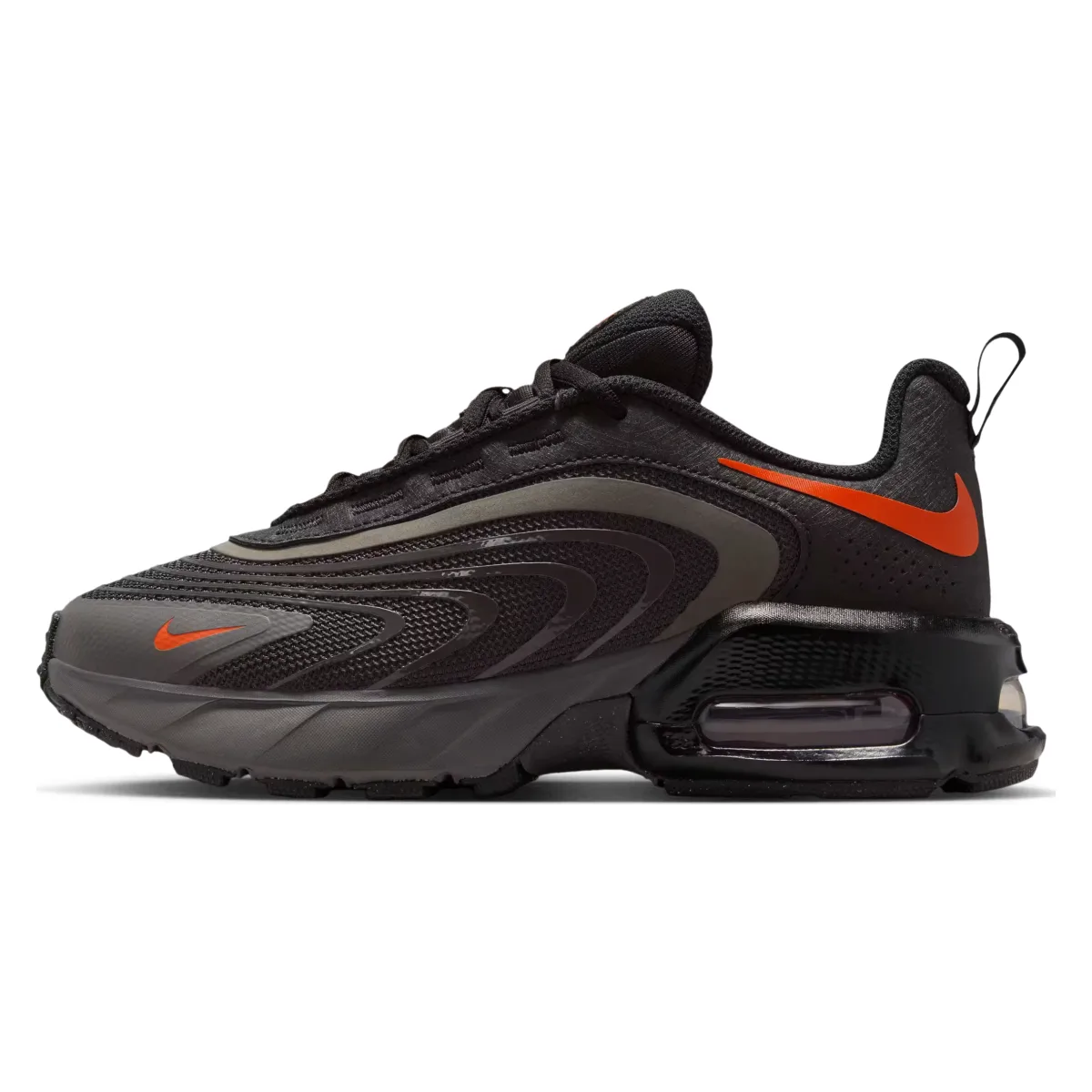 Nike Air Max Fire Medium Ash Black Orange (GS)