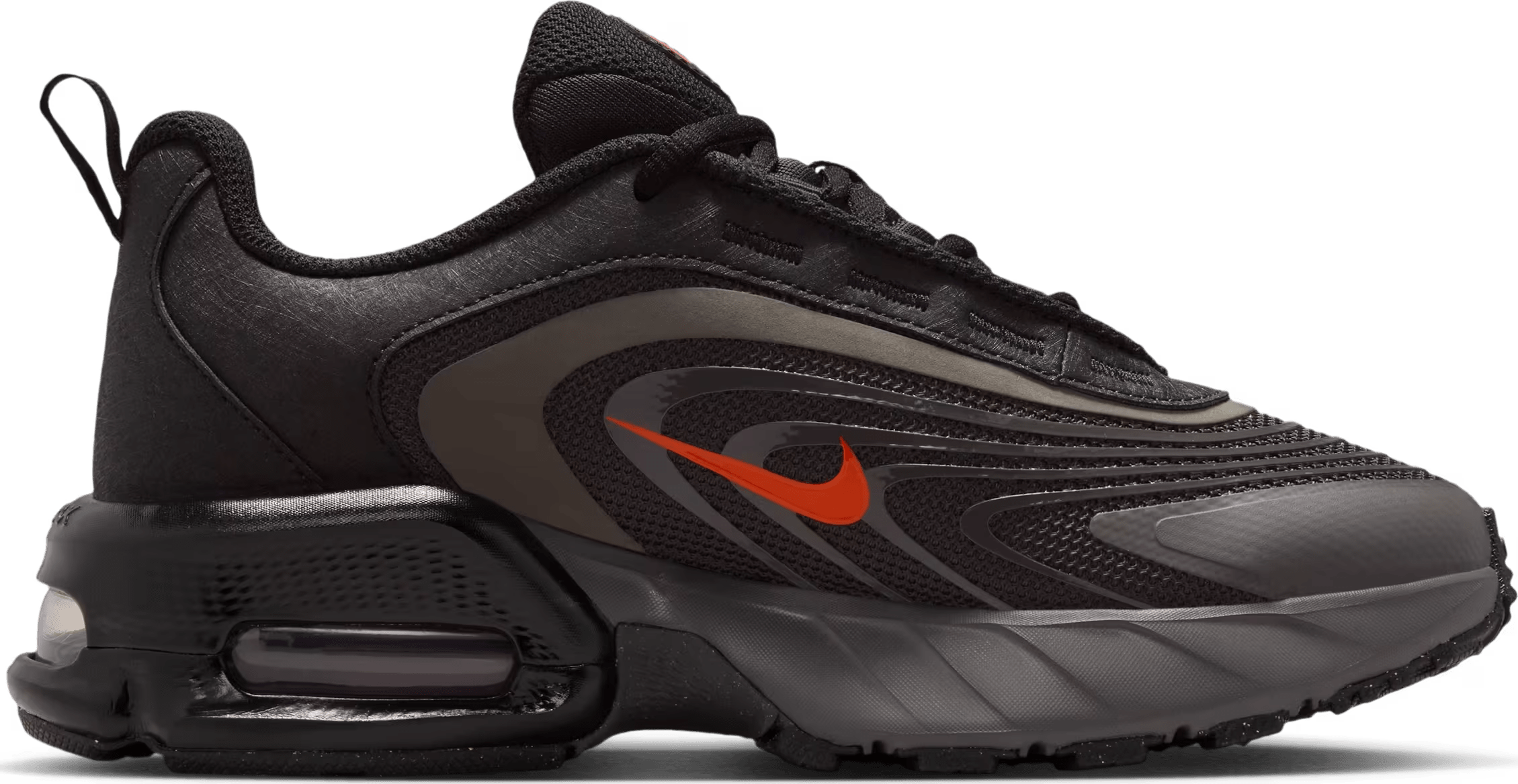Nike Air Max Fire Medium Ash Black Orange (GS)