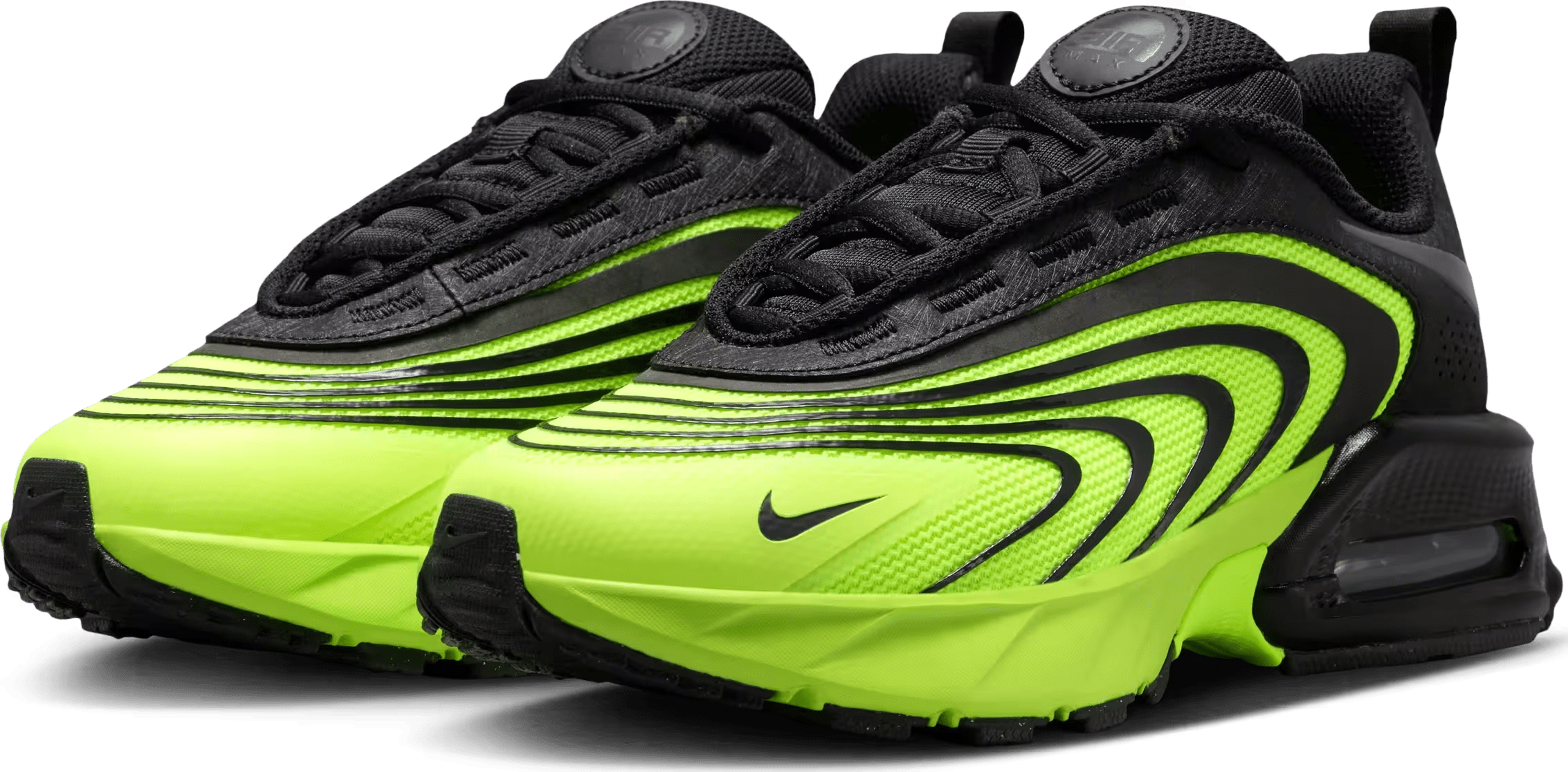 Nike Air Max Fire Volt Black Dark Smoke Grey (GS)