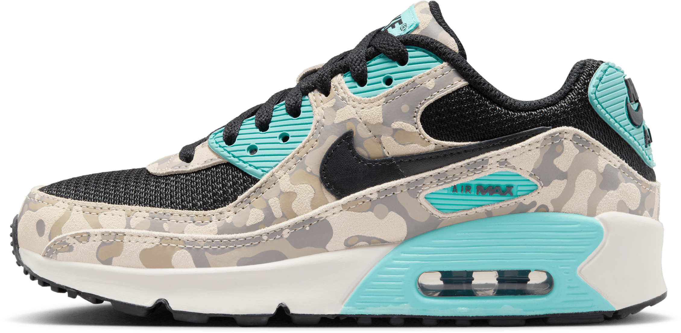 Nike Air Max 90 Camo Pack GS "Aurora Green"