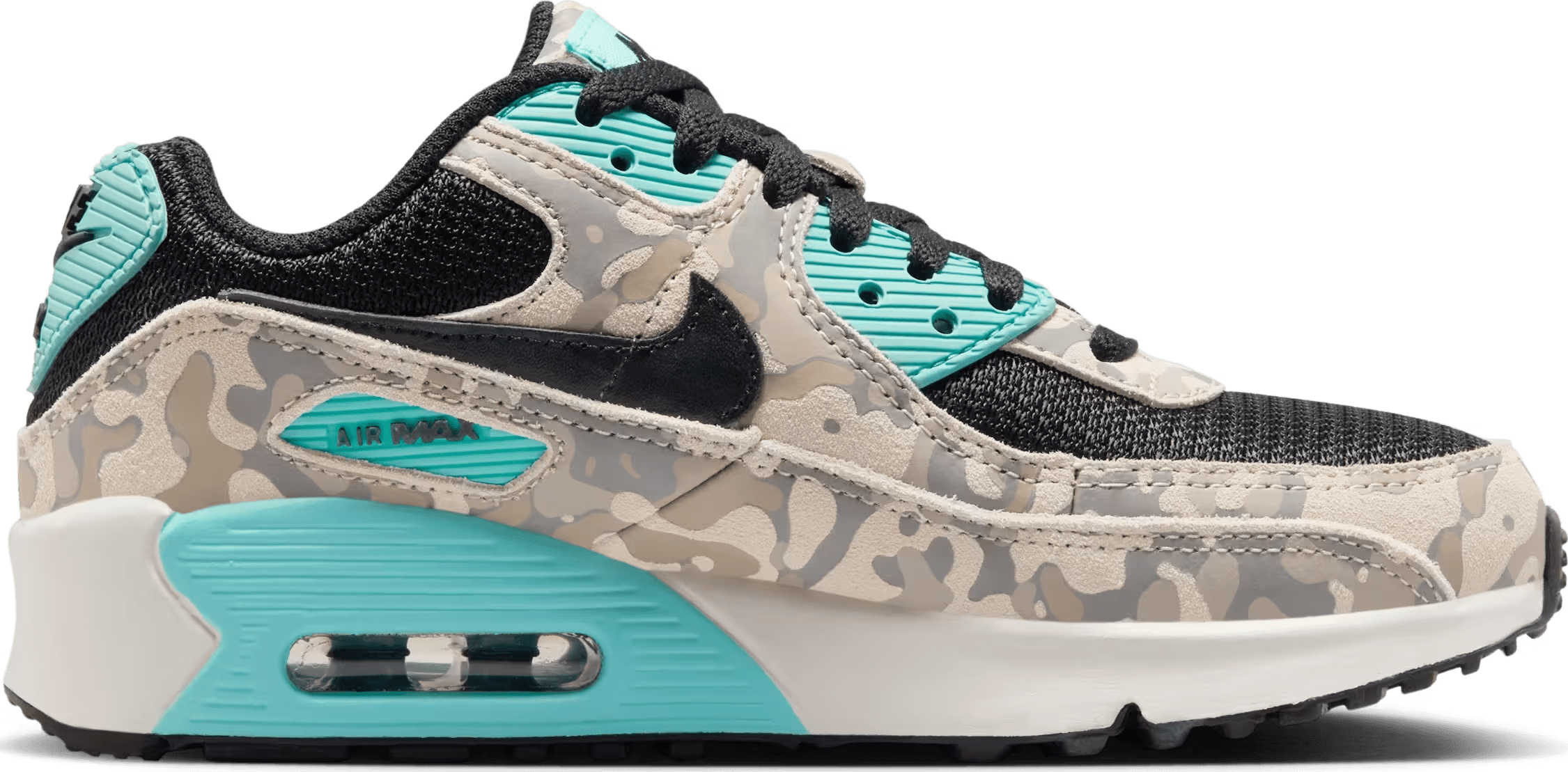 Nike Air Max 90 Camo Pack GS "Aurora Green"