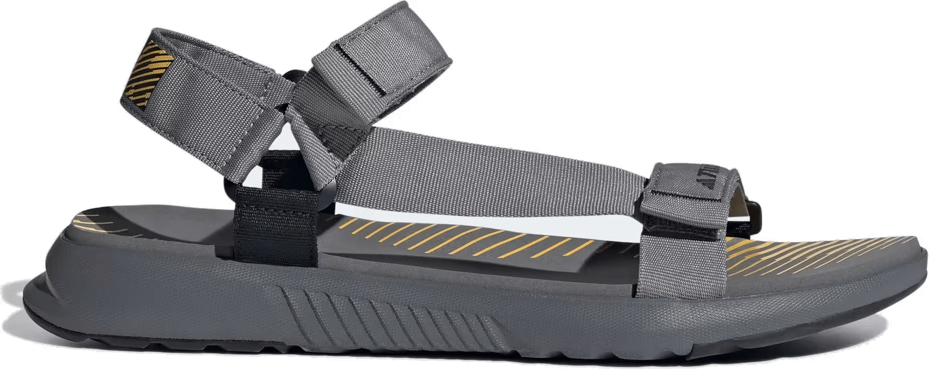 adidas Terrex Hydroterra Light Sandals Charcoal Solid Grey Charcoal Semi Spark