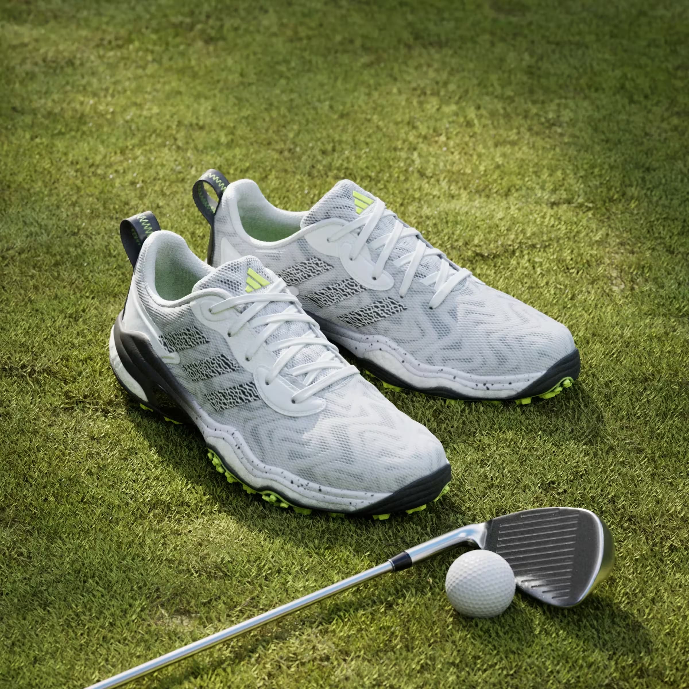 adidas Codechaos 25 Golf Cloud White Core Black Lucid Lemon