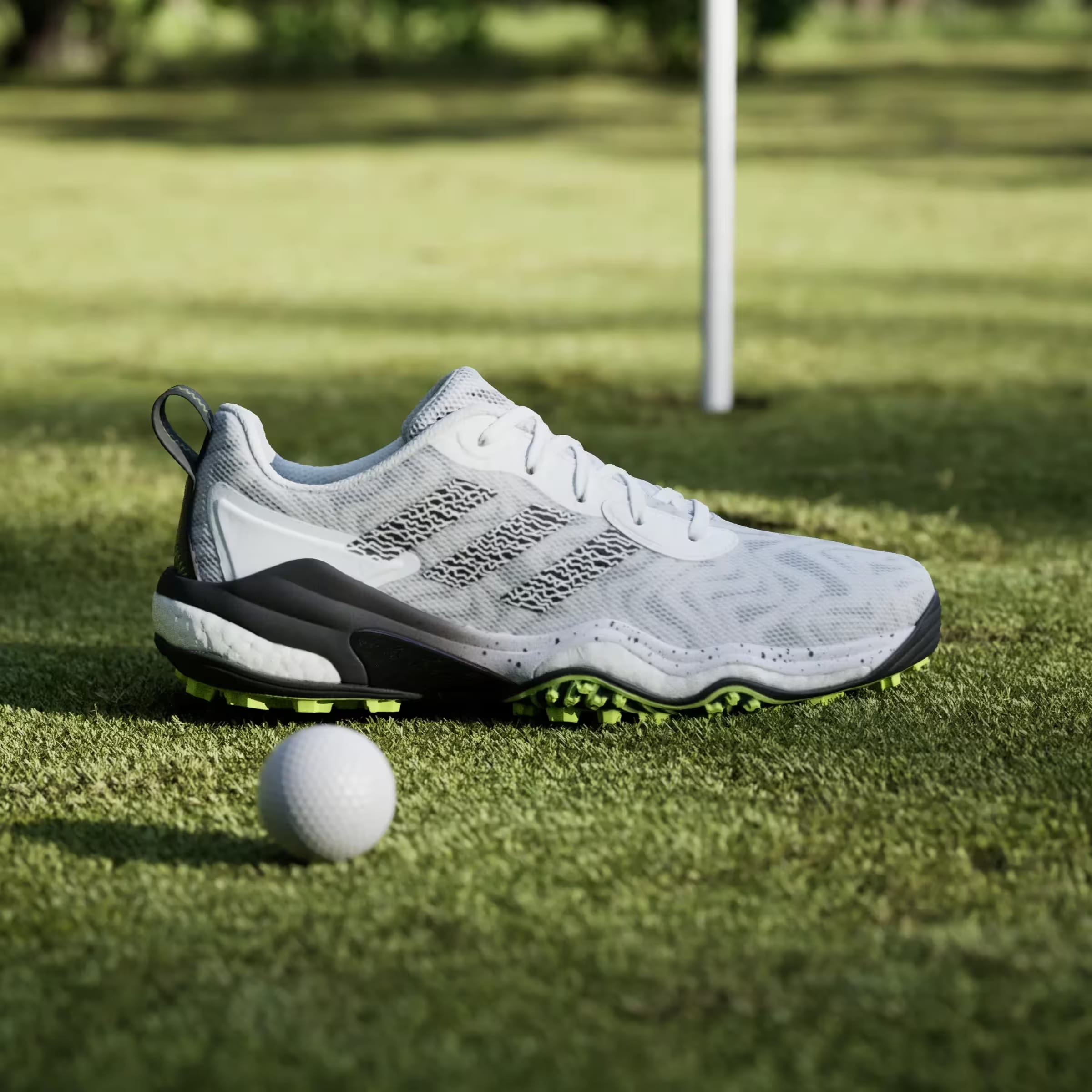 adidas Codechaos 25 Golf Cloud White Core Black Lucid Lemon
