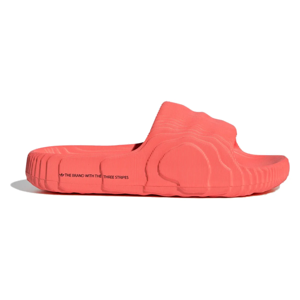 adidas Adilette 22 Slides Solar Red Core Black