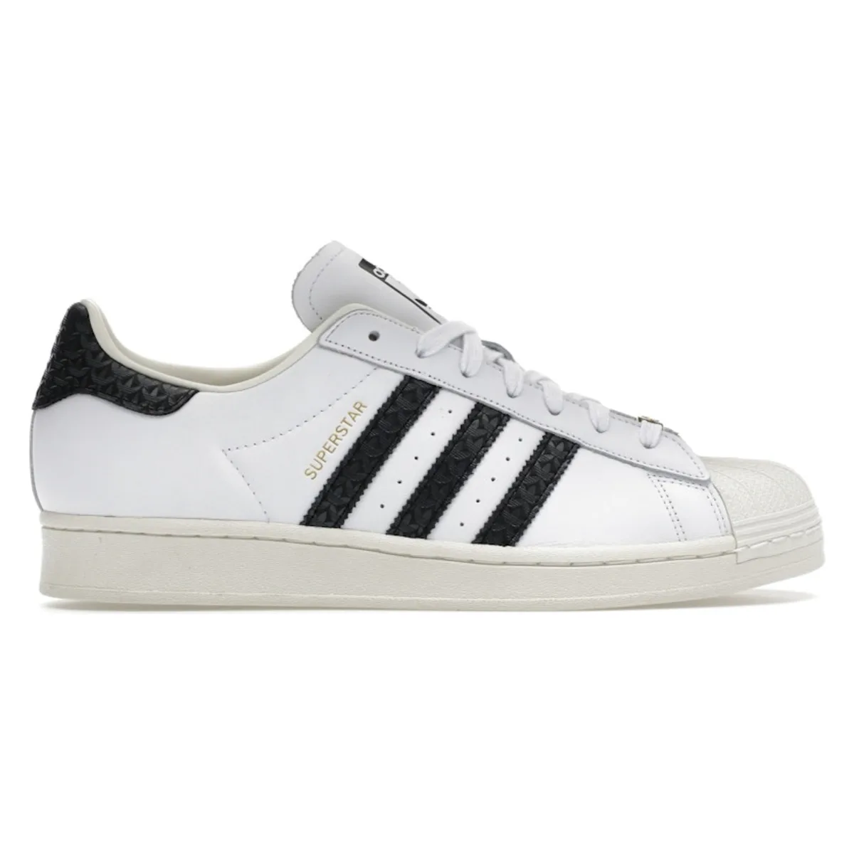 adidas Superstar Cloud White Core Black Gold Metallic