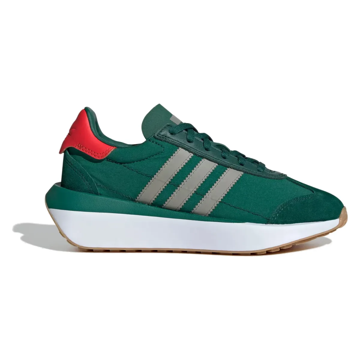 adidas Country XLG Collegiate Green Silver Pebble Bright Red (GS)