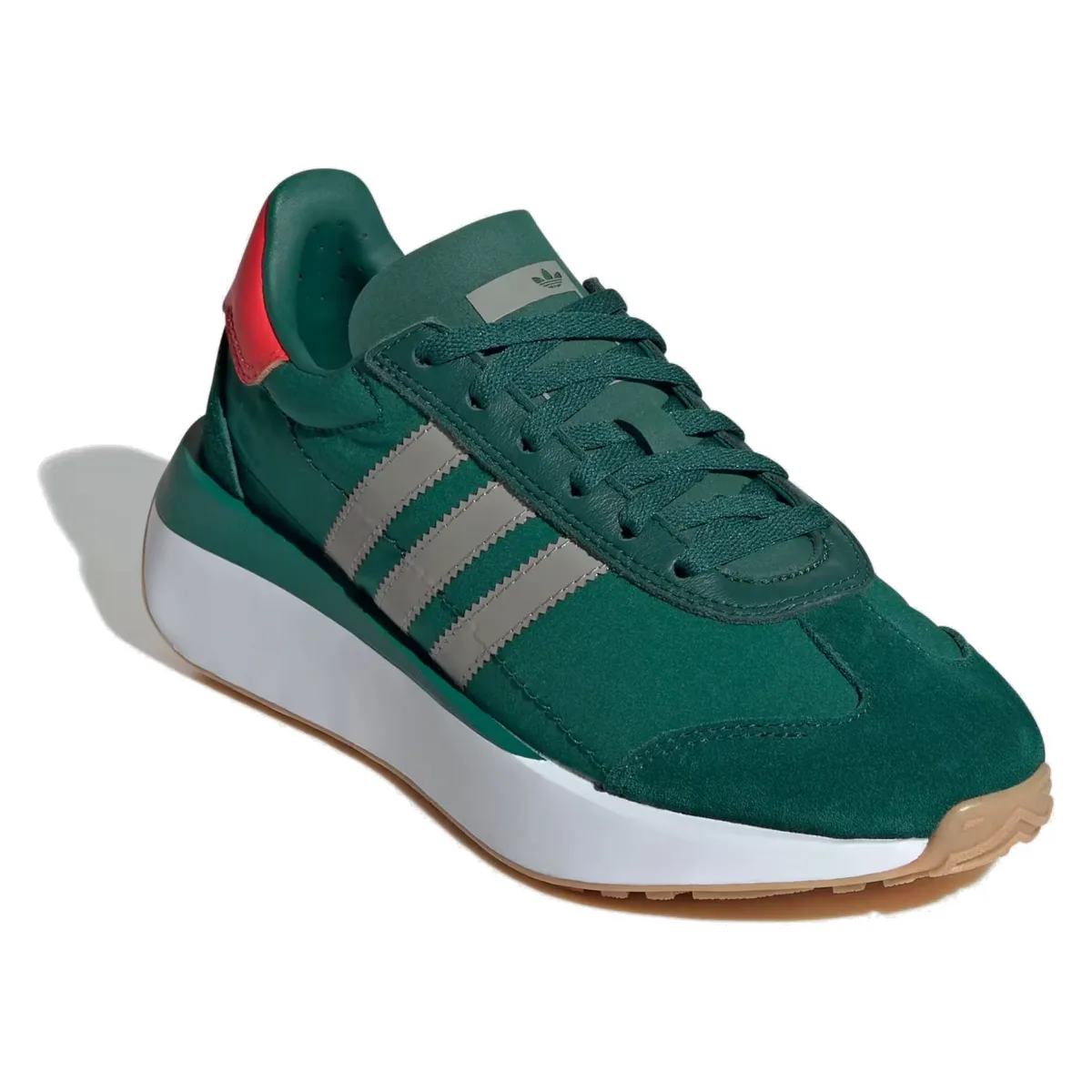 adidas Country XLG Collegiate Green Silver Pebble Bright Red (GS)