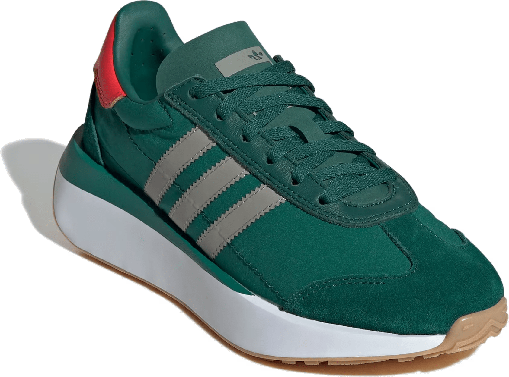 adidas Country XLG Collegiate Green Silver Pebble Bright Red (GS)