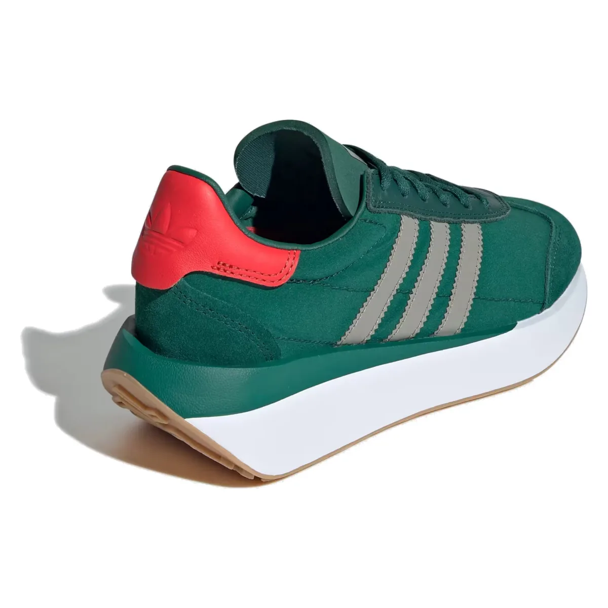 adidas Country XLG Collegiate Green Silver Pebble Bright Red (GS)