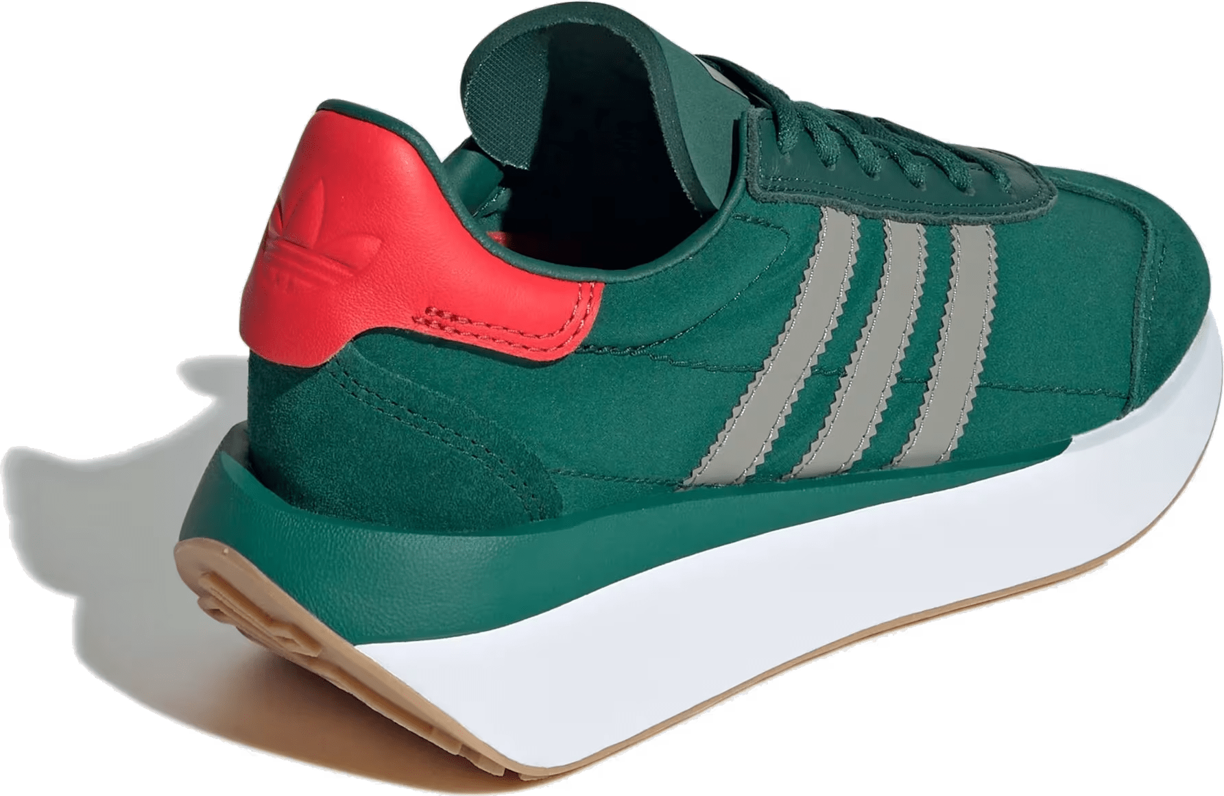 adidas Country XLG Collegiate Green Silver Pebble Bright Red (GS)