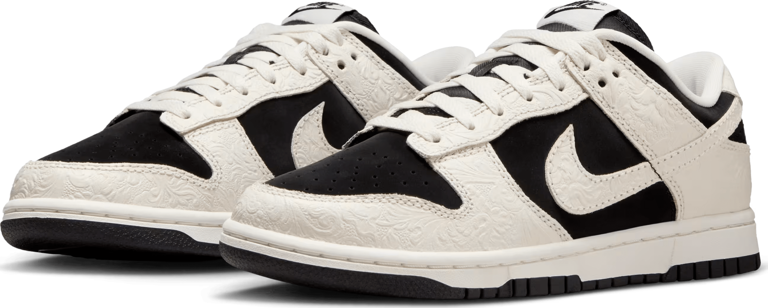 Nike Dunk Low Wmns "Embossed Black Sail"