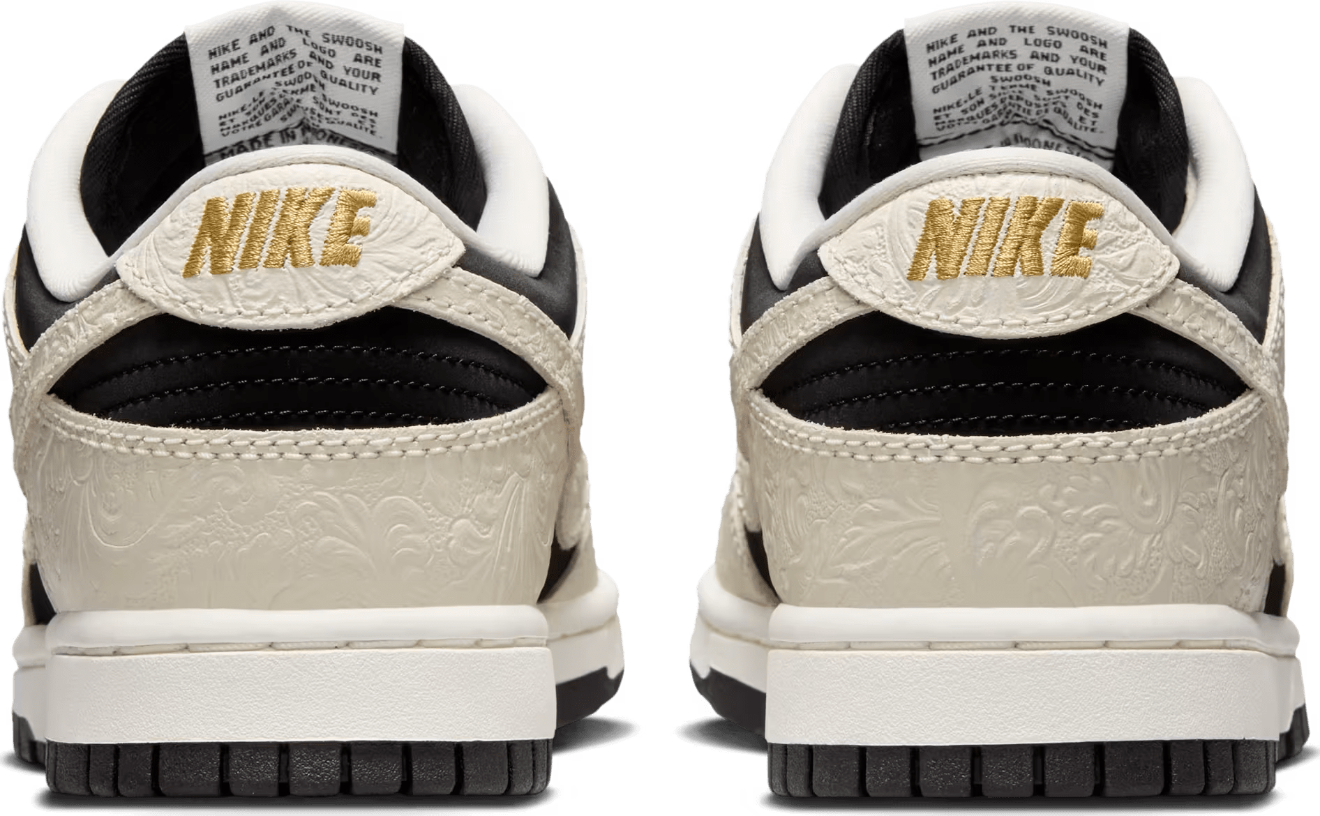 Nike Dunk Low Wmns "Embossed Black Sail"