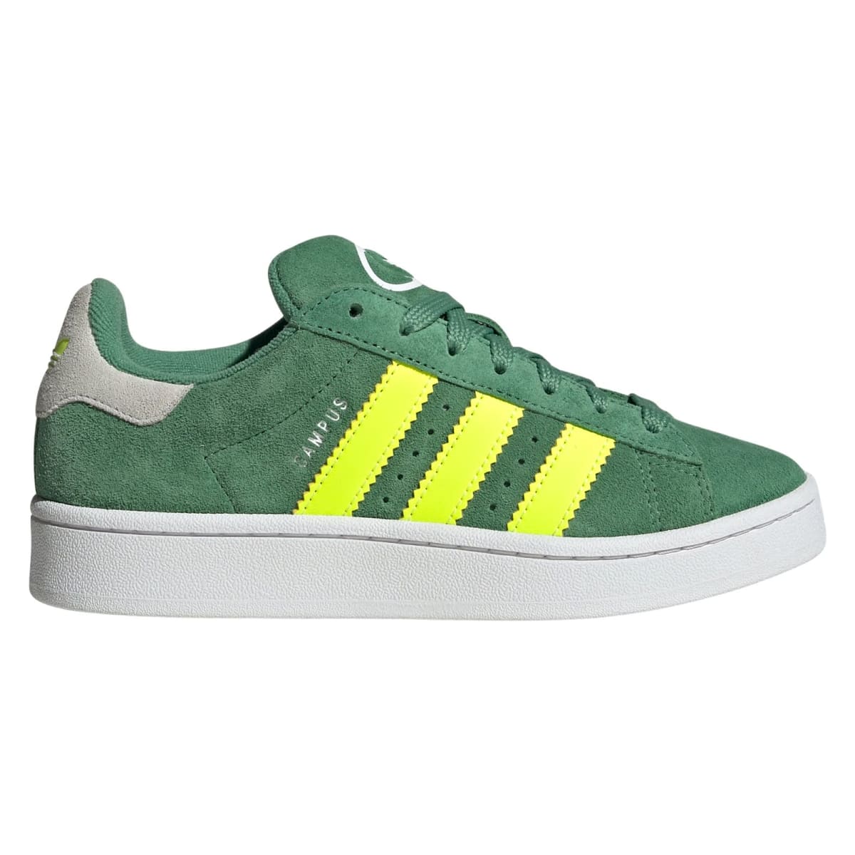 adidas Campus 00s Preloved Green Solar Yellow (Kids)