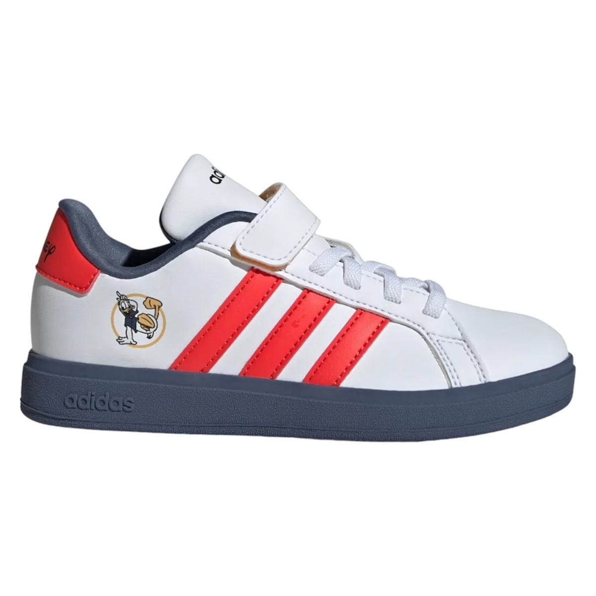 adidas Grand Court Disney Mickey Cloud White Bright Red Preloved Ink (PS)