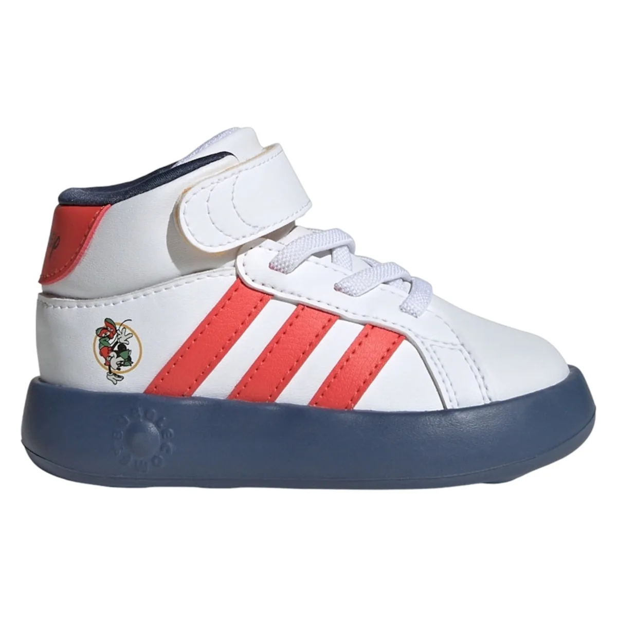 adidas Grand Court Disney Mickey Cloud White Bright Red Preloved Ink (TD)