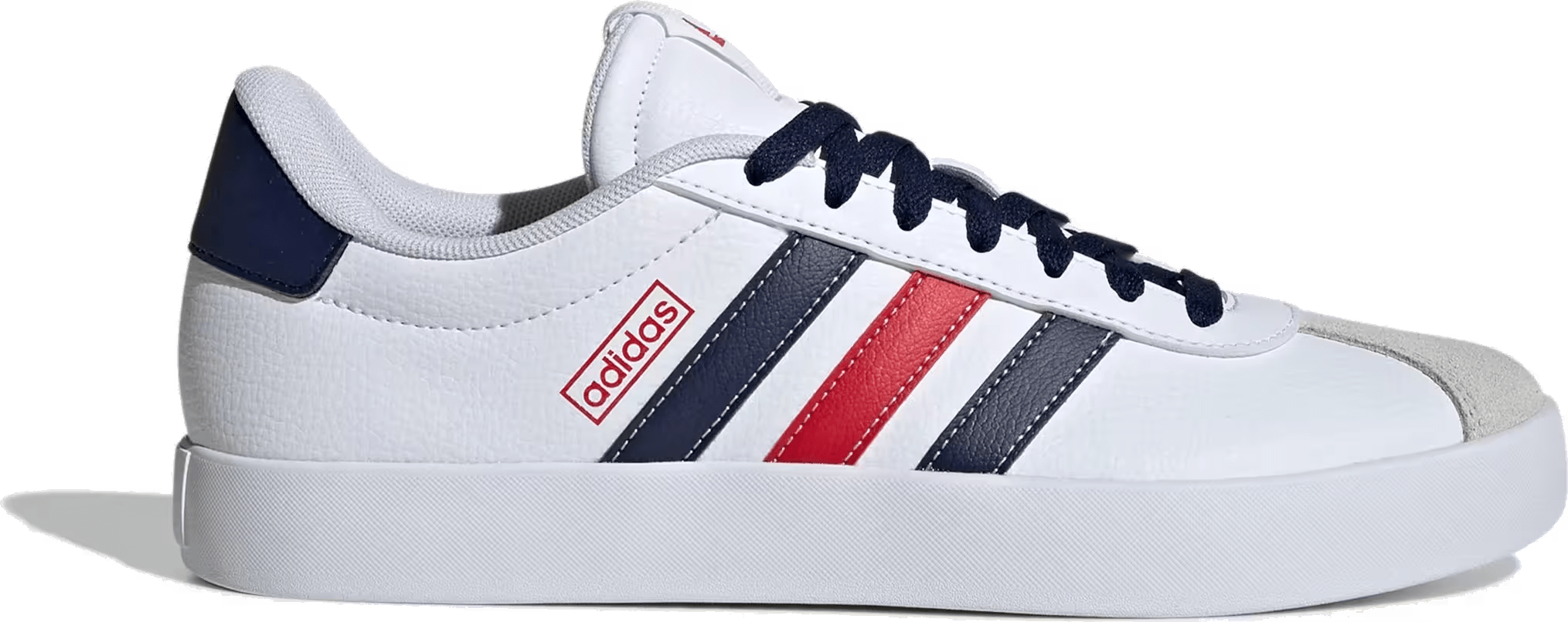 adidas Vl Court 3.0 Cloud White Team Navy Blue Better Scarlet