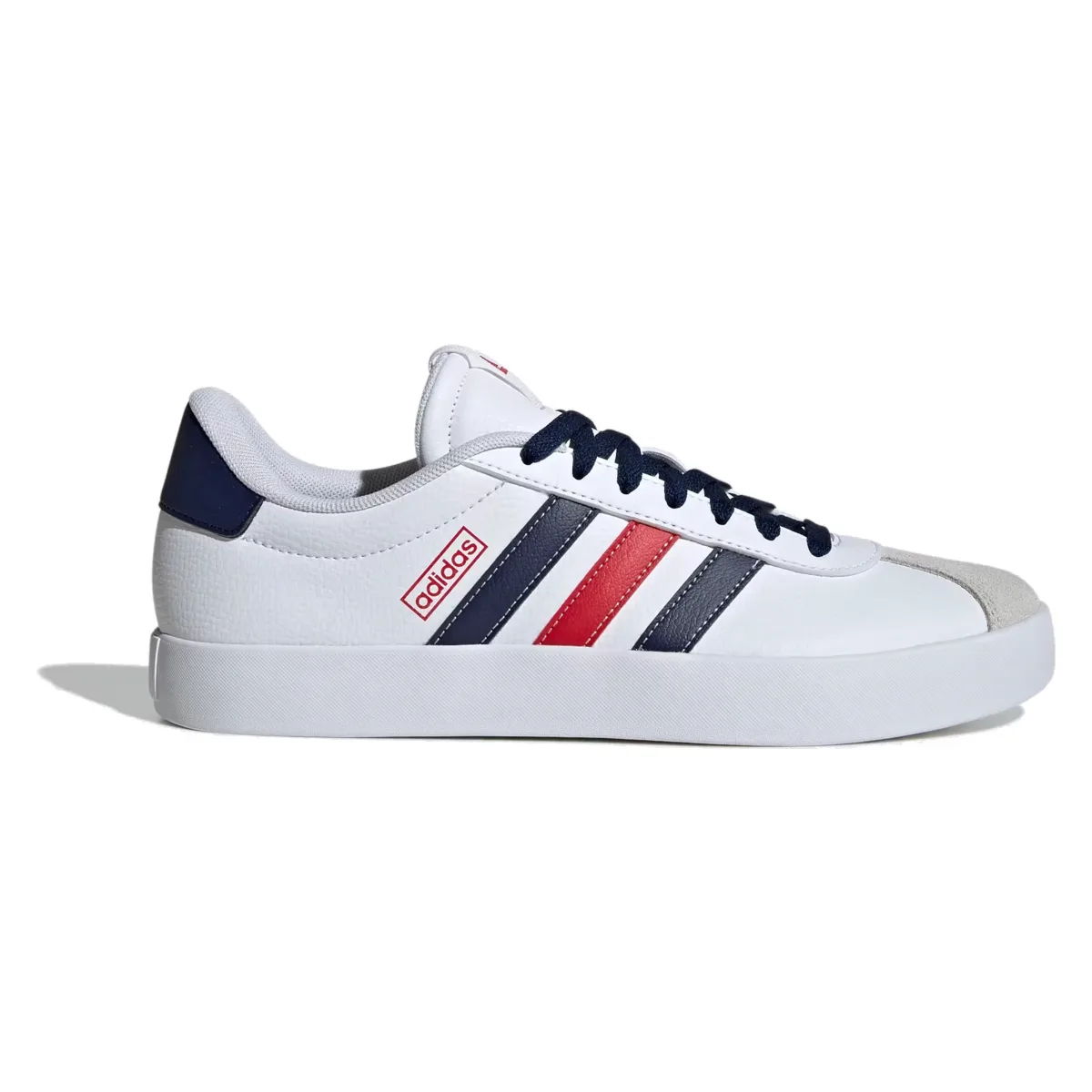 adidas Vl Court 3.0 Cloud White Team Navy Blue Better Scarlet