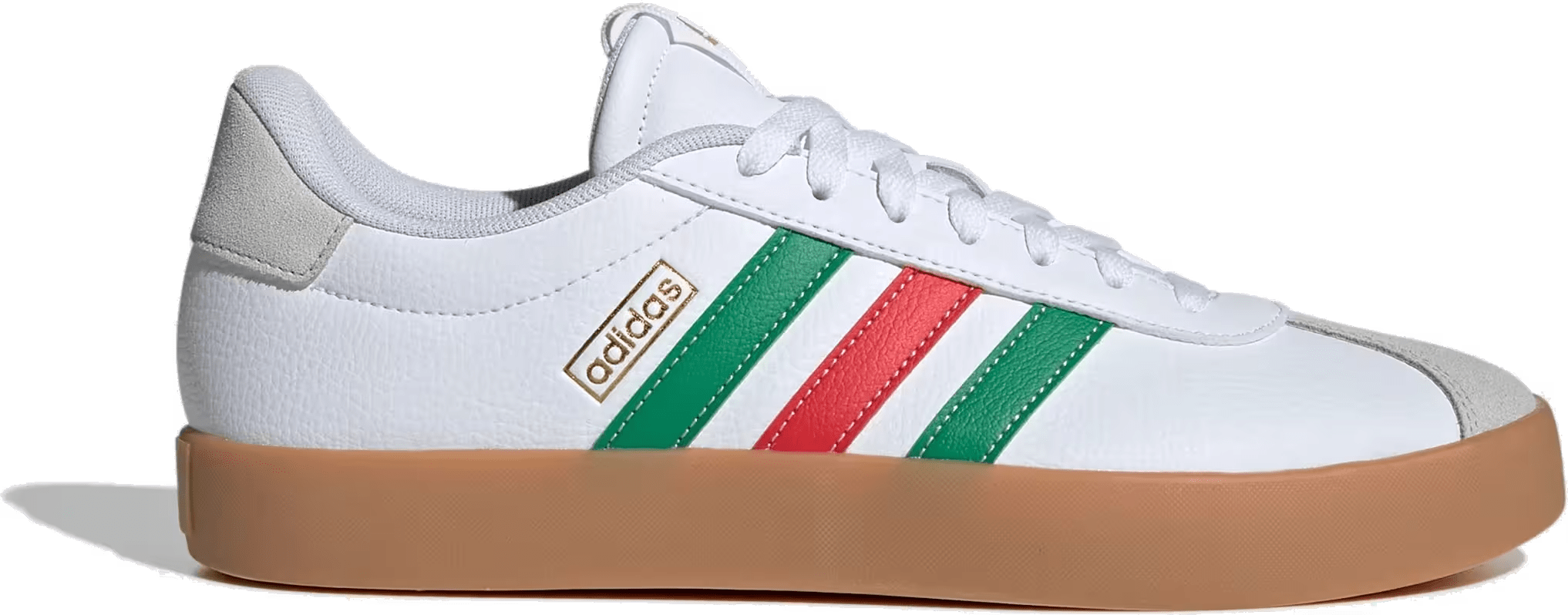 adidas VL Court 3.0 Cloud White Green Red