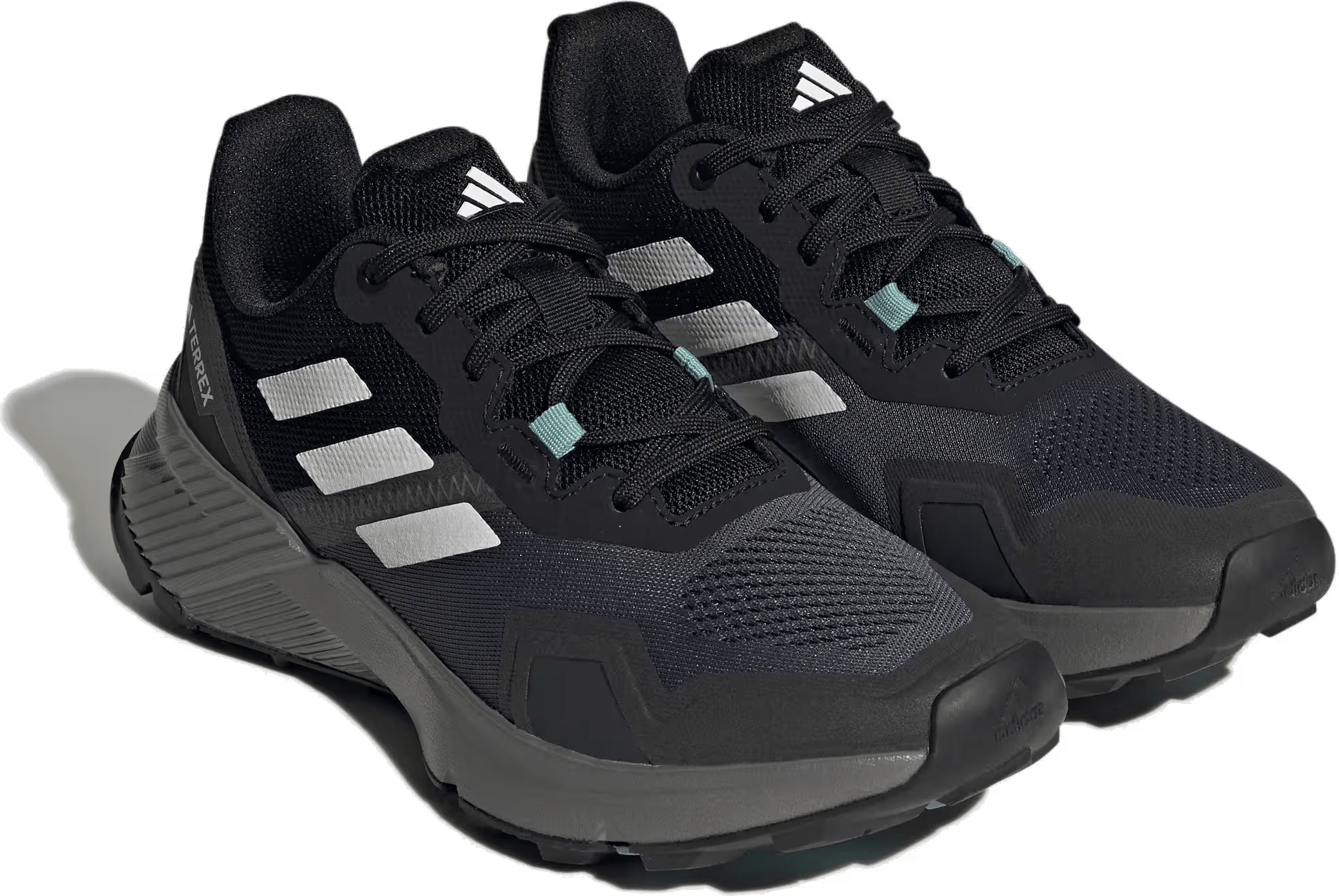 adidas Terrex Soulstride Core Black Crystal White Grey (Women's)