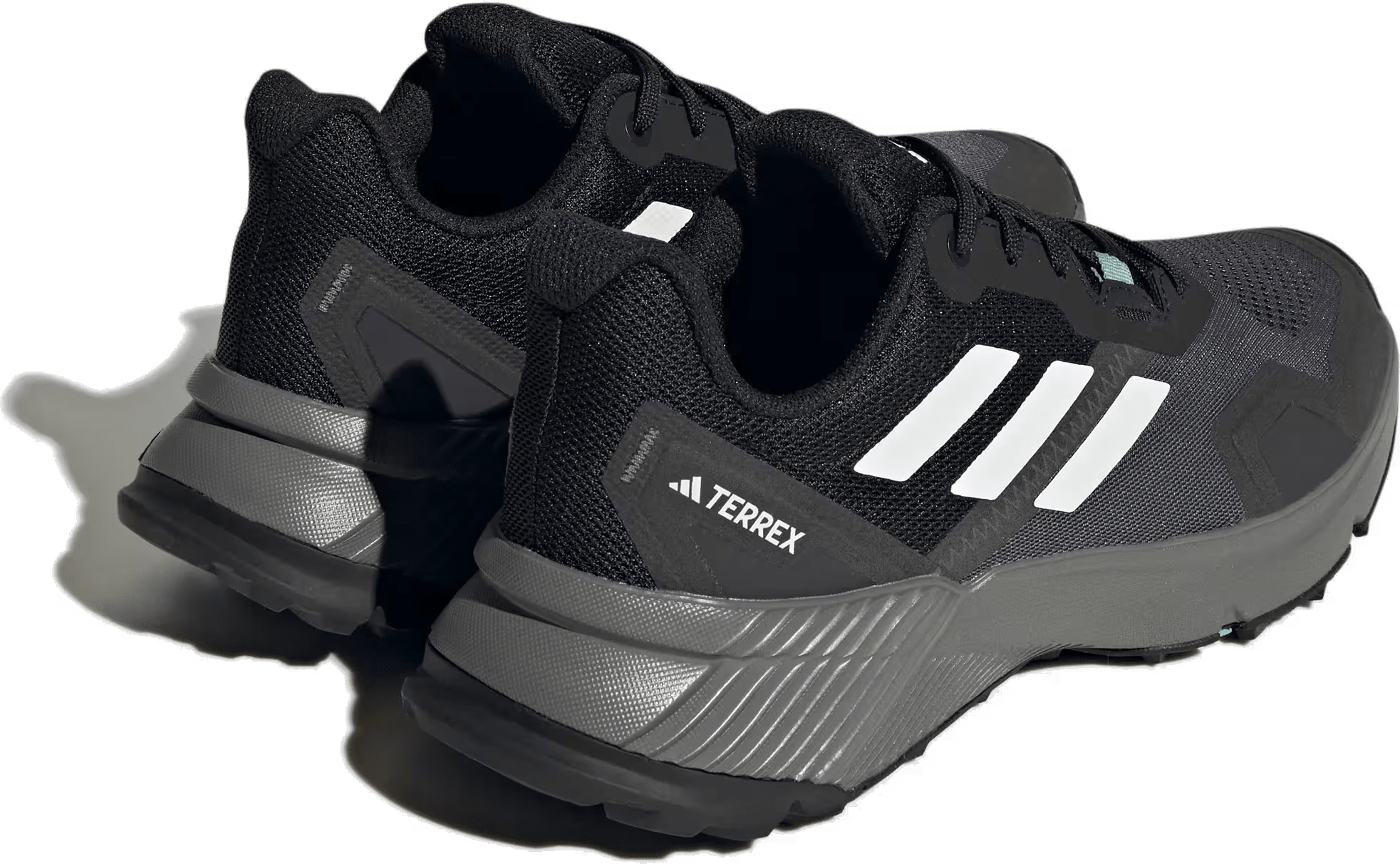 adidas Terrex Soulstride Core Black Crystal White Grey (Women's)