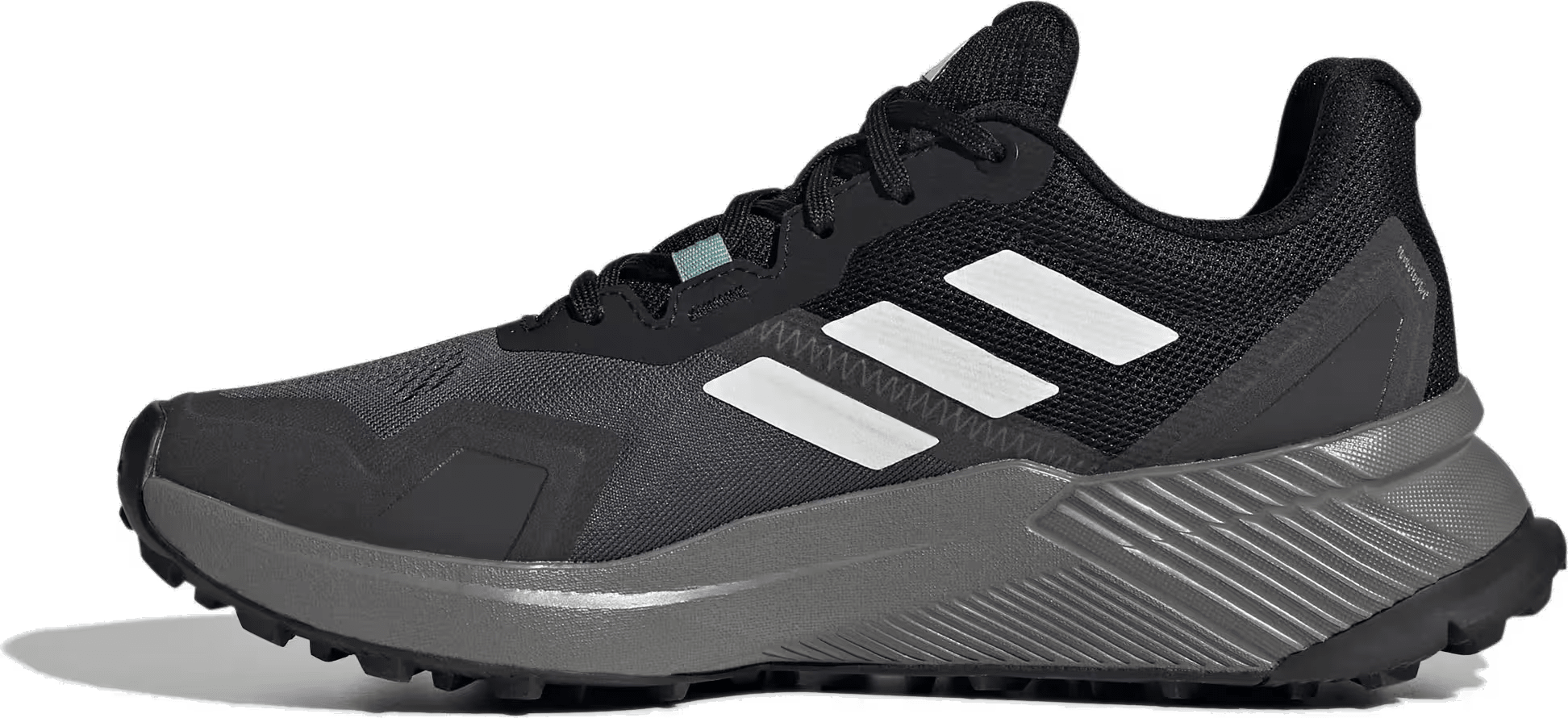 adidas Terrex Soulstride Core Black Crystal White Grey (Women's)