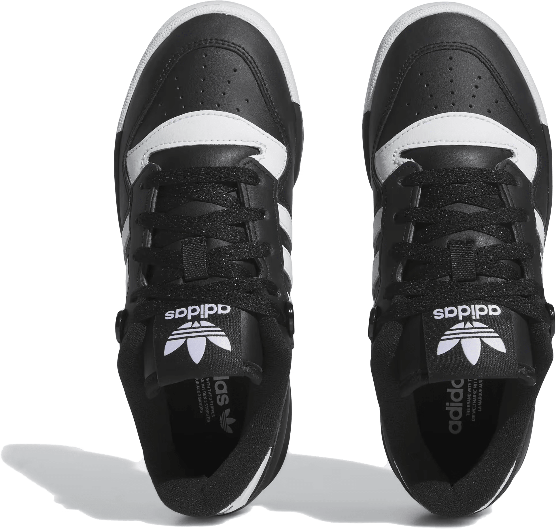 adidas Rivalry Low Core Black Cloud White (GS)