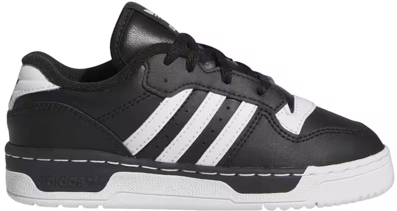 adidas Rivalry Low Core Black Cloud White (PS)