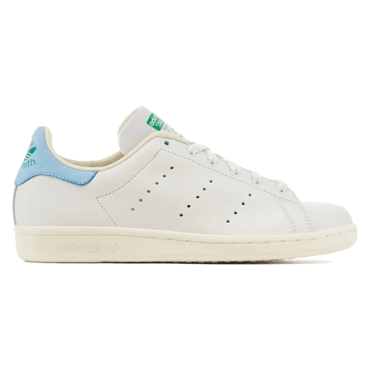 adidas Stan Smith 80s White Blue Pink Mismatched