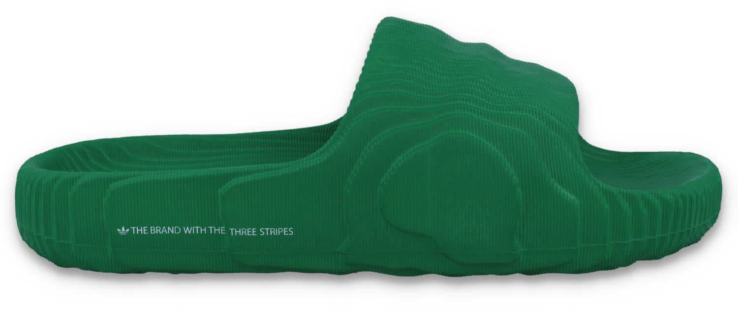 adidas Adilette 22 Slides Green White