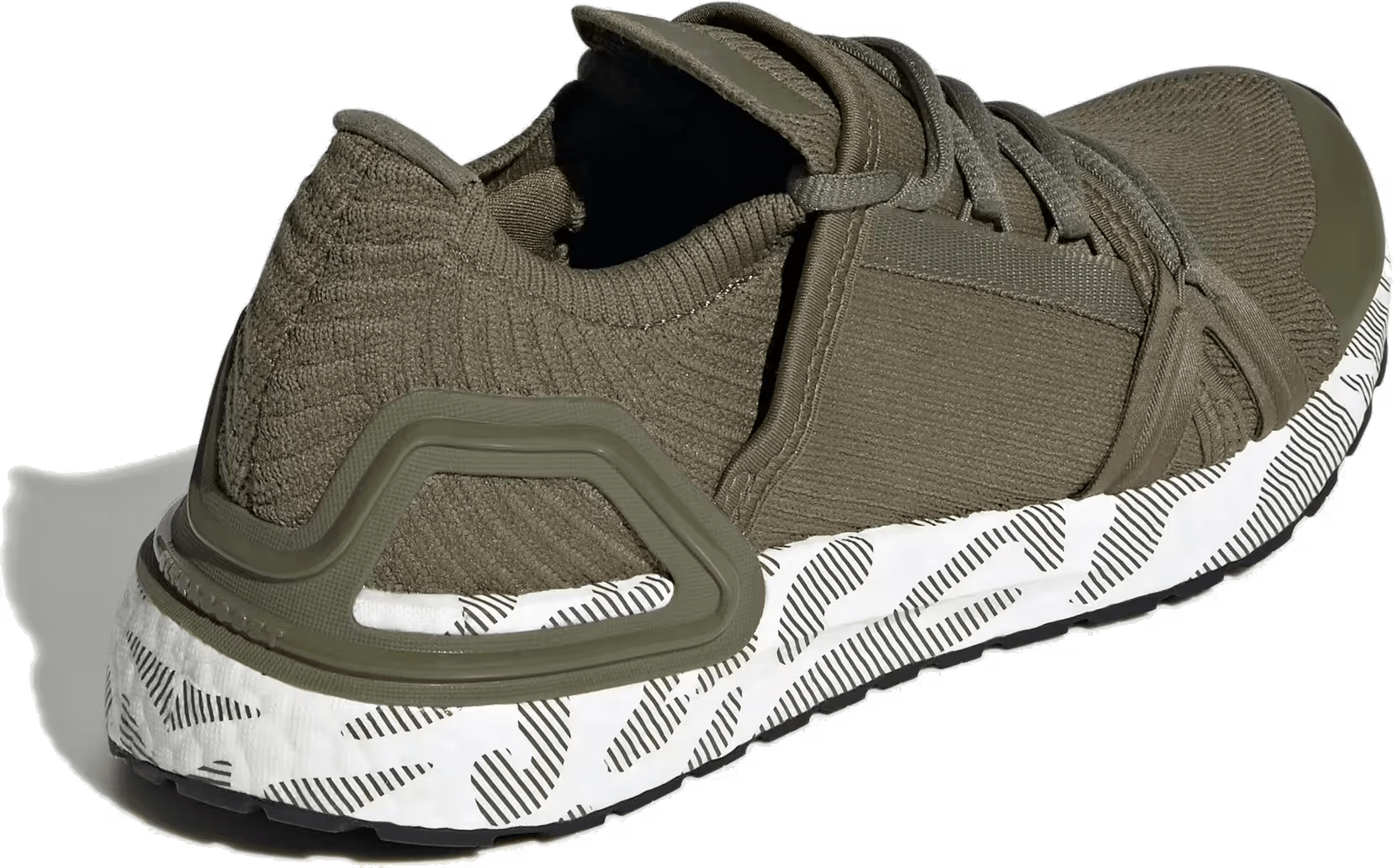 adidas Ultra Boost 20 By Stella Mccartney Trace Khaki Black White (Women's)