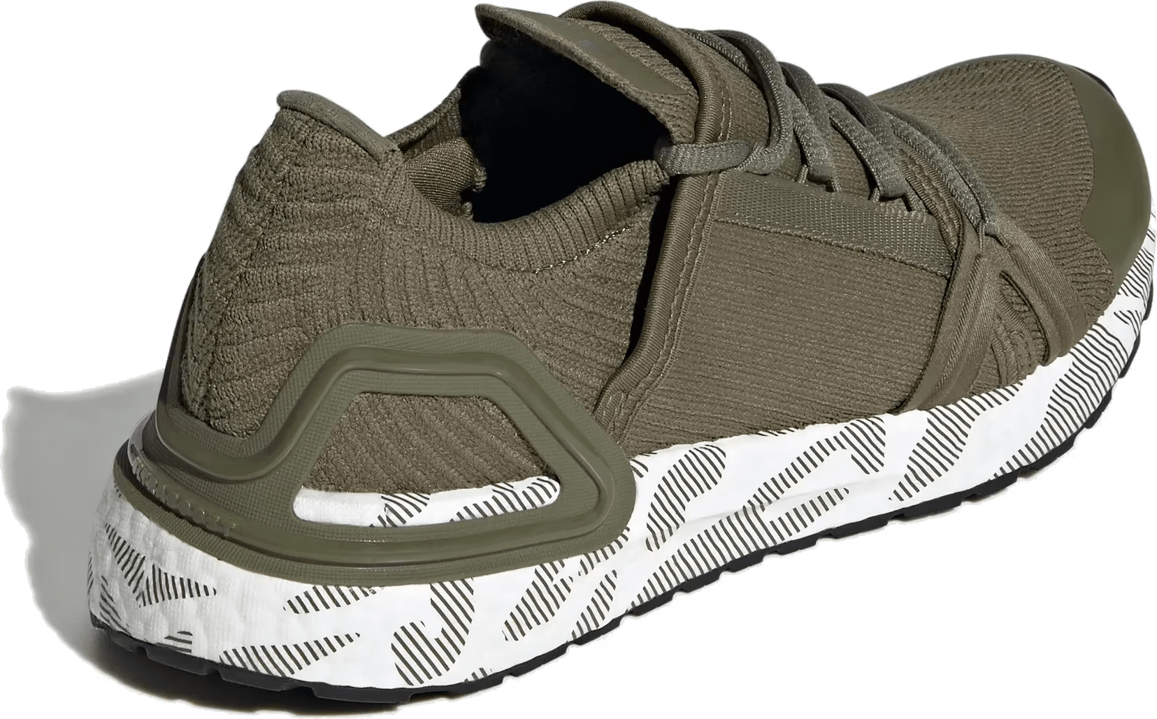 adidas Ultra Boost 20 By Stella Mccartney Trace Khaki Black White (Women's)
