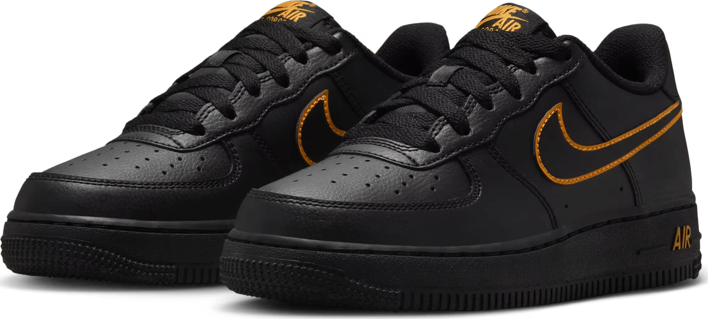 Nike Air Force 1 Low Black Sundial (GS)