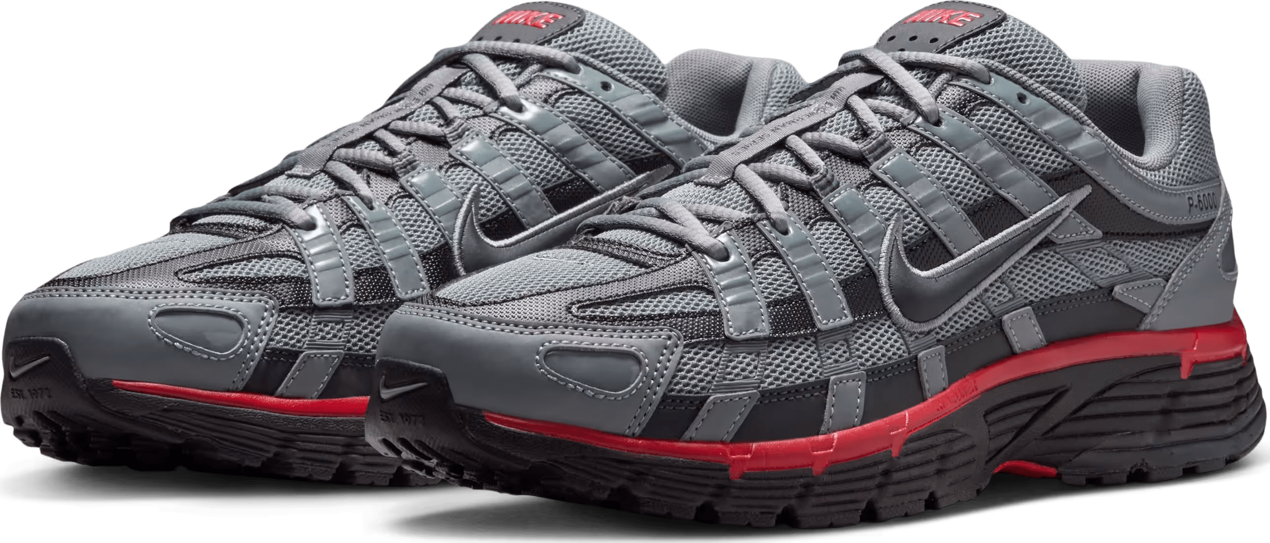 Nike P-6000 "Anthracite Red"