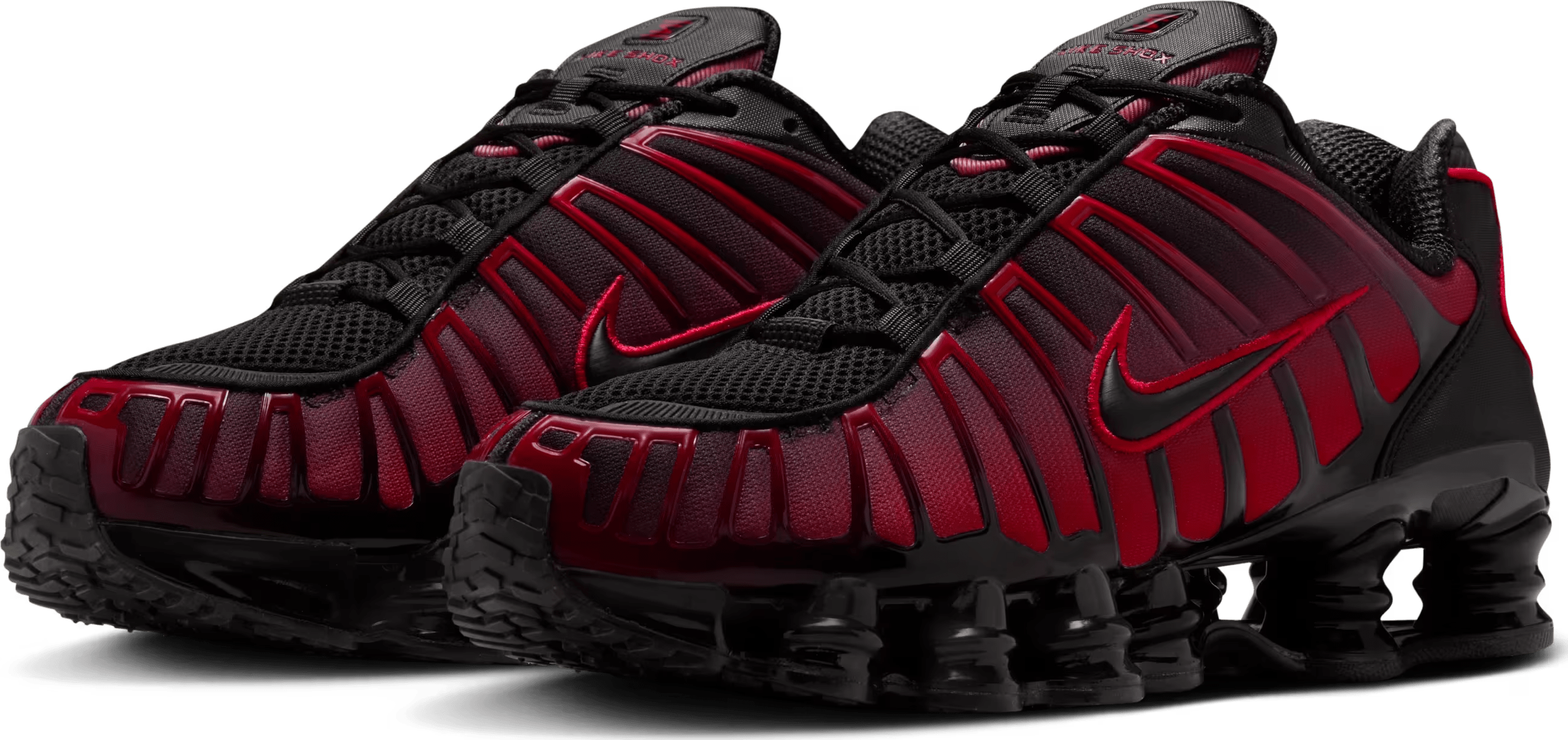 Nike Shox TL "Black University Red"