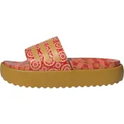 adidas Adilette Platform Slides Victory Gold Tomato (Women's)