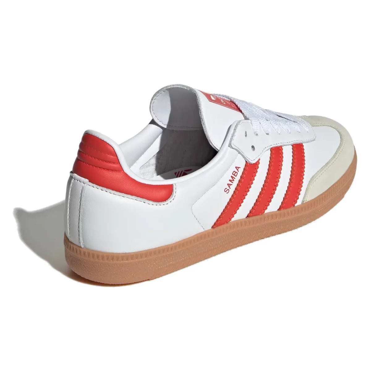 Adidas Samba OG "Cloud White Solar Red"