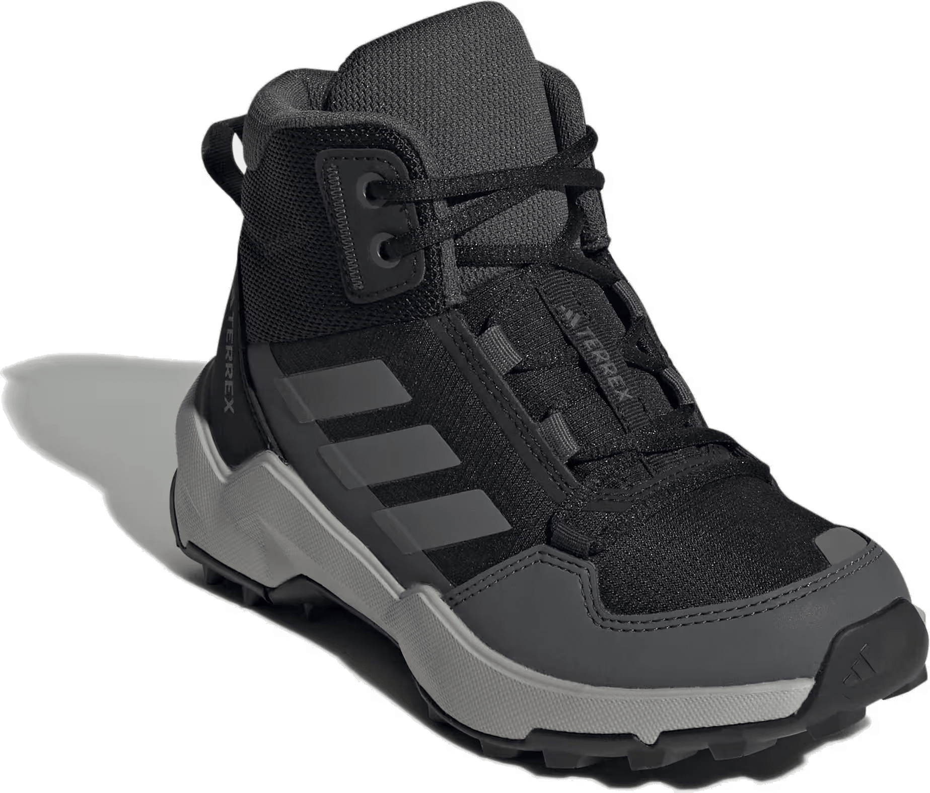 adidas Terrex AX4R Mid Core Black Grey Grey (GS)