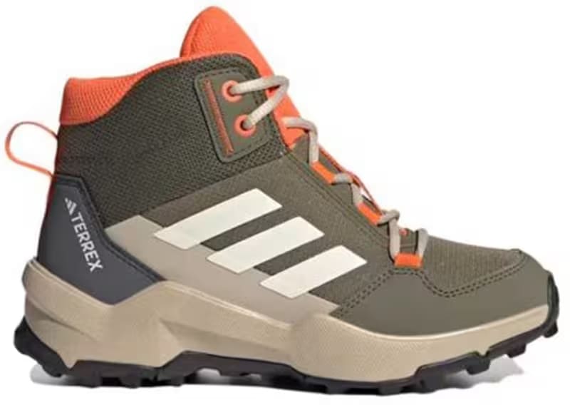 adidas Terrex AX4R Mid Olive Strata Wonder White Semi Impact Orange (GS)