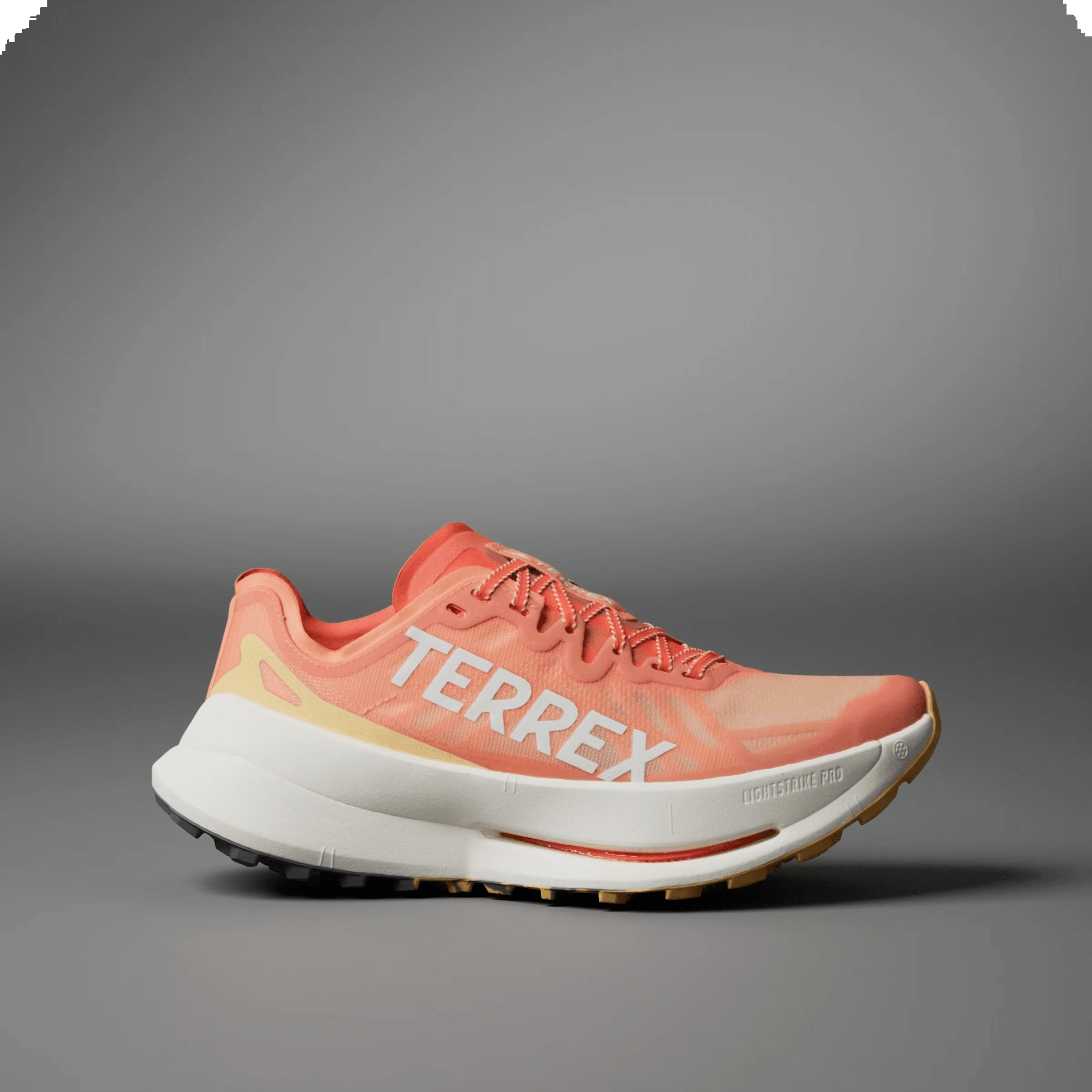 adidas Terrex Agravic Speed Ultra Trail Amber Tint Crystal White Semi Spark (Women's)