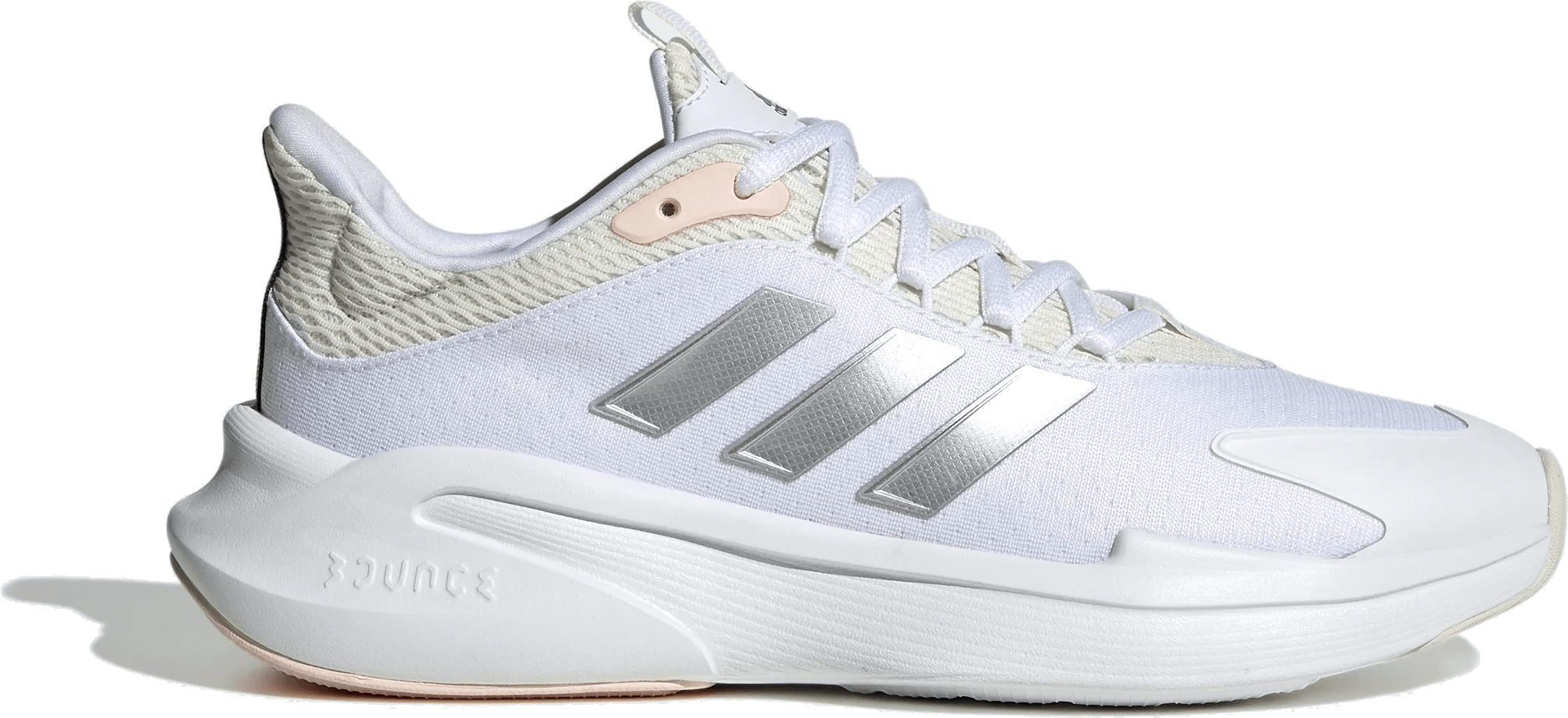 adidas Alphaedge + Cloud White Silver Metallic Wonder Quartz (Women's)