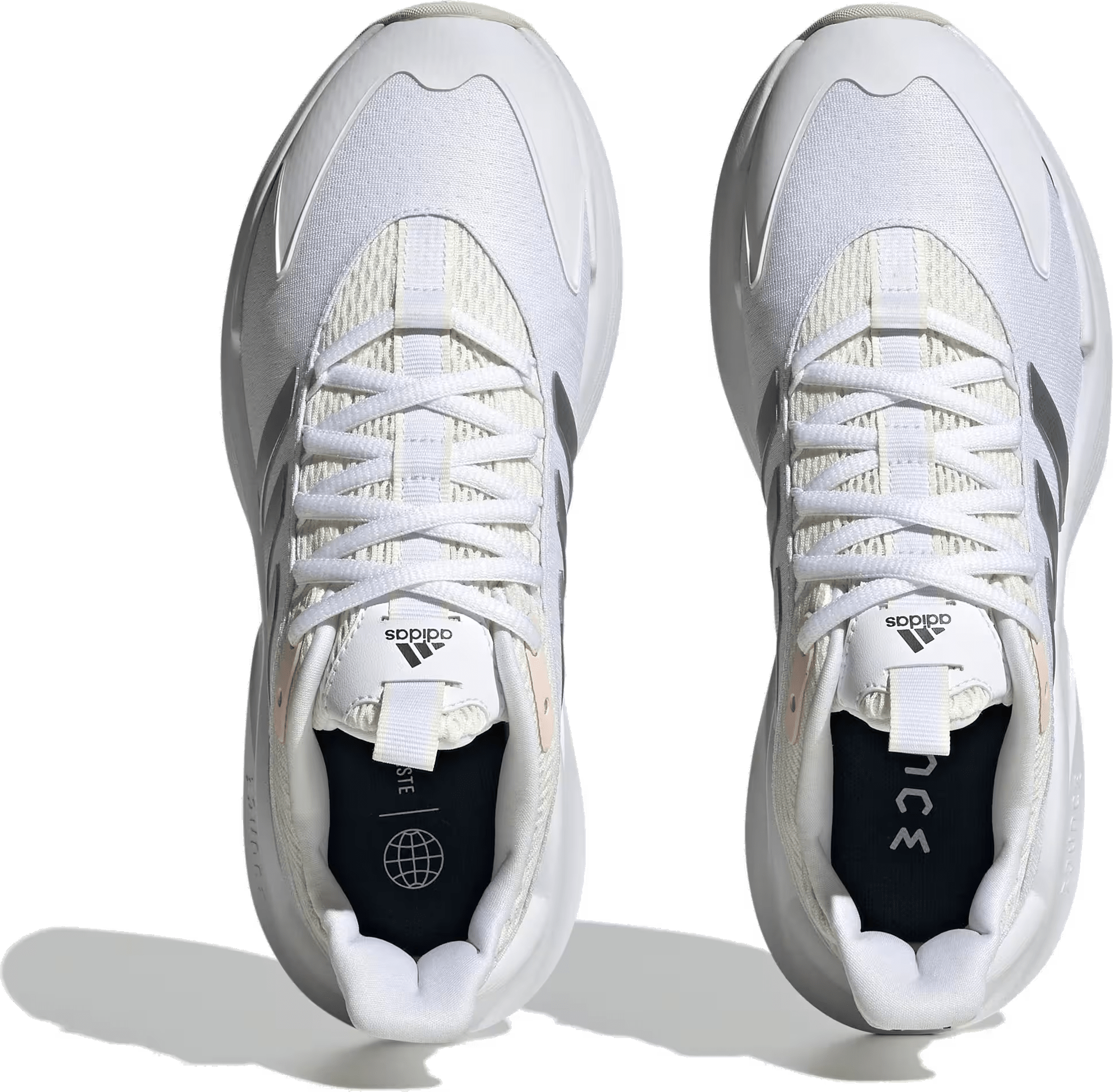 adidas Alphaedge + Cloud White Silver Metallic Wonder Quartz (Women's)