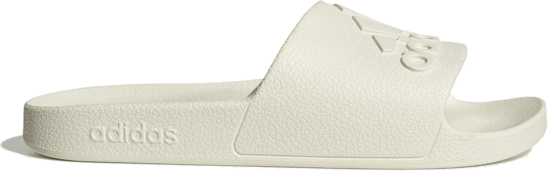 adidas Adilette Aqua Slides Off White