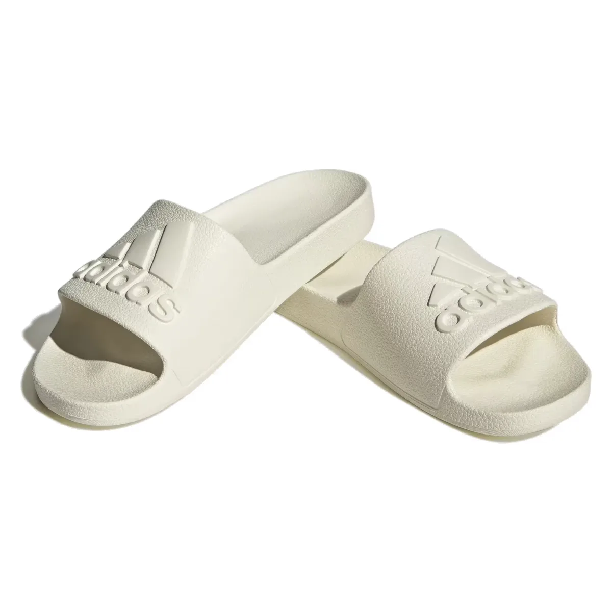 adidas Adilette Aqua Slides Off White