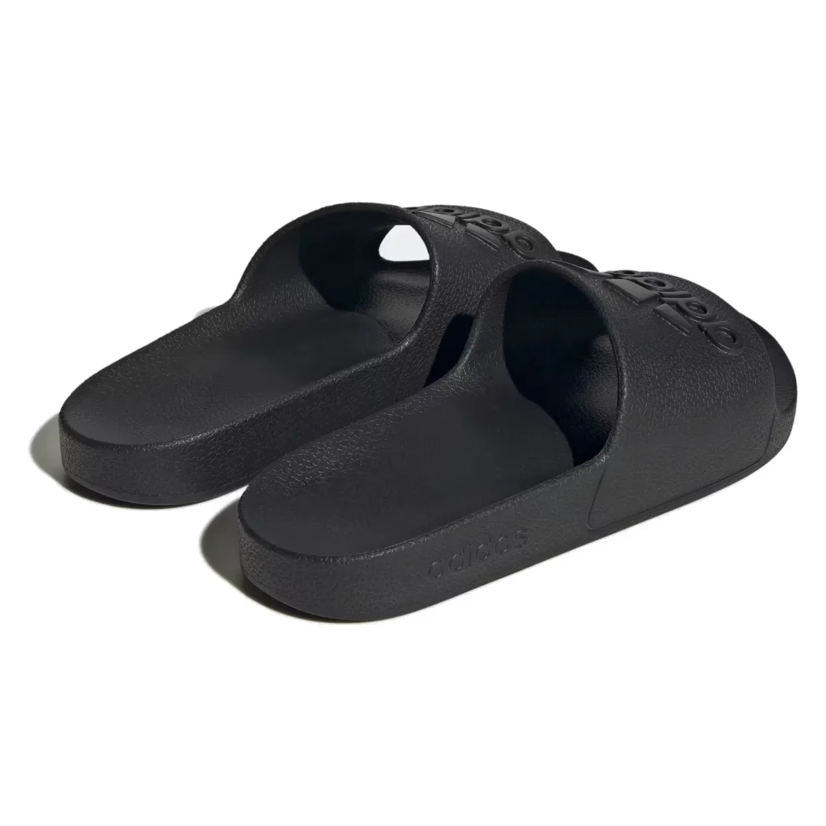 adidas Adilette Aqua Slides Core Black Logo