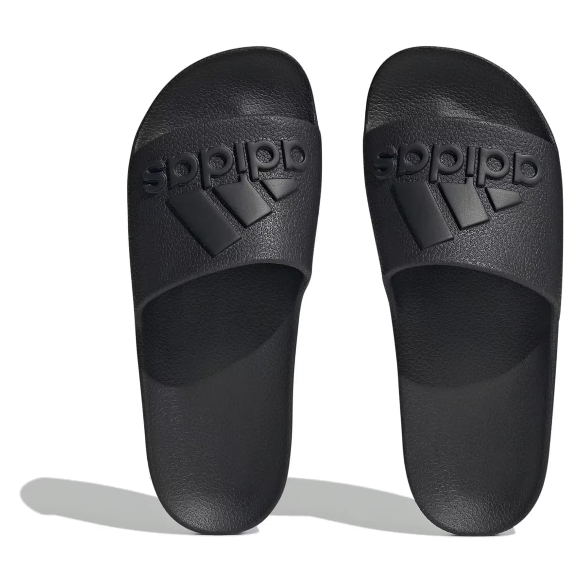 adidas Adilette Aqua Slides Core Black Logo