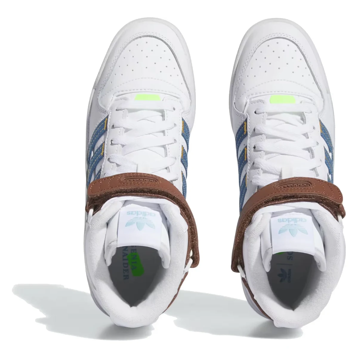 adidas Forum Mid Kseniaschnaider Cloud White Supplier Colour Preloved Brown (Women's)