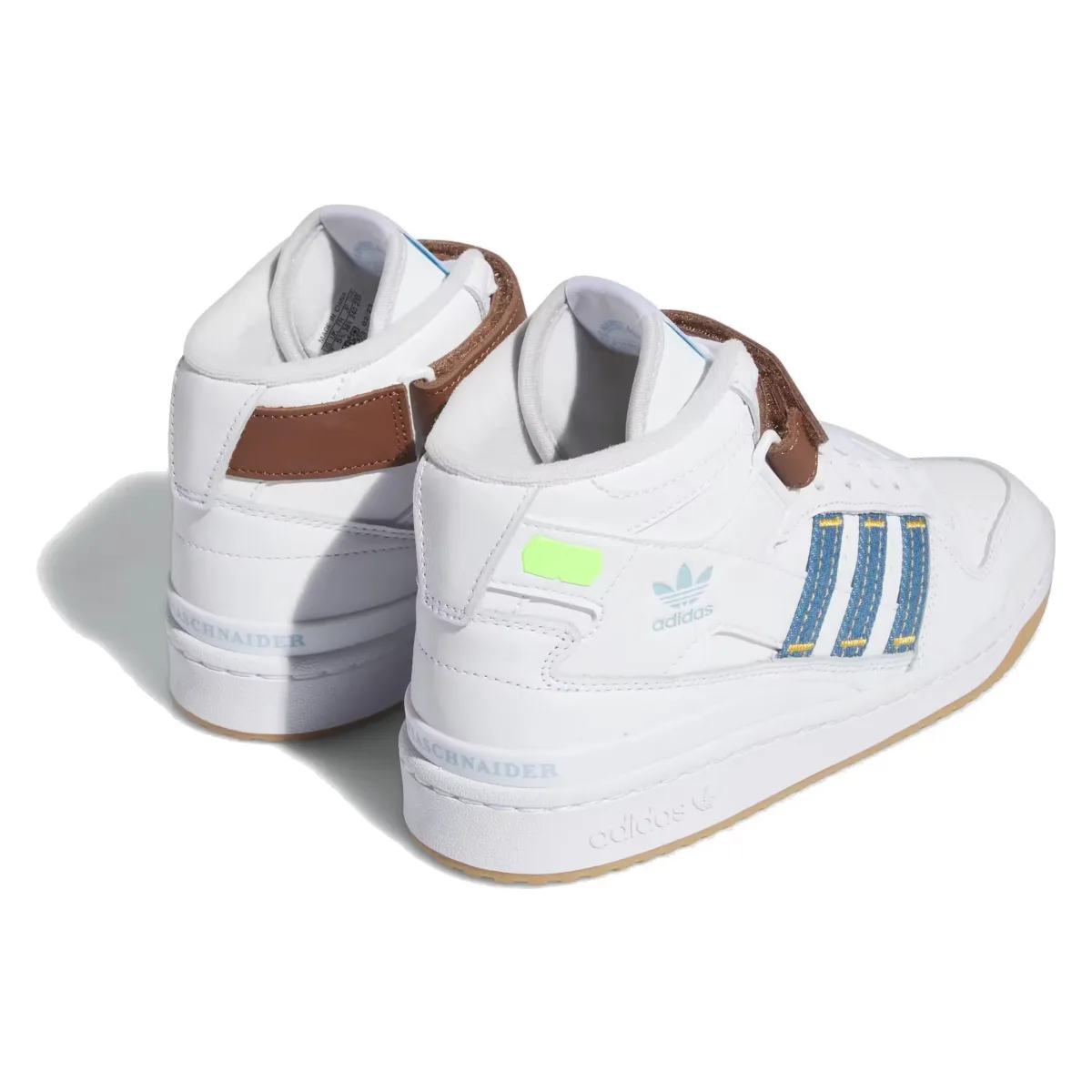 adidas Forum Mid Kseniaschnaider Cloud White Supplier Colour Preloved Brown (Women's)