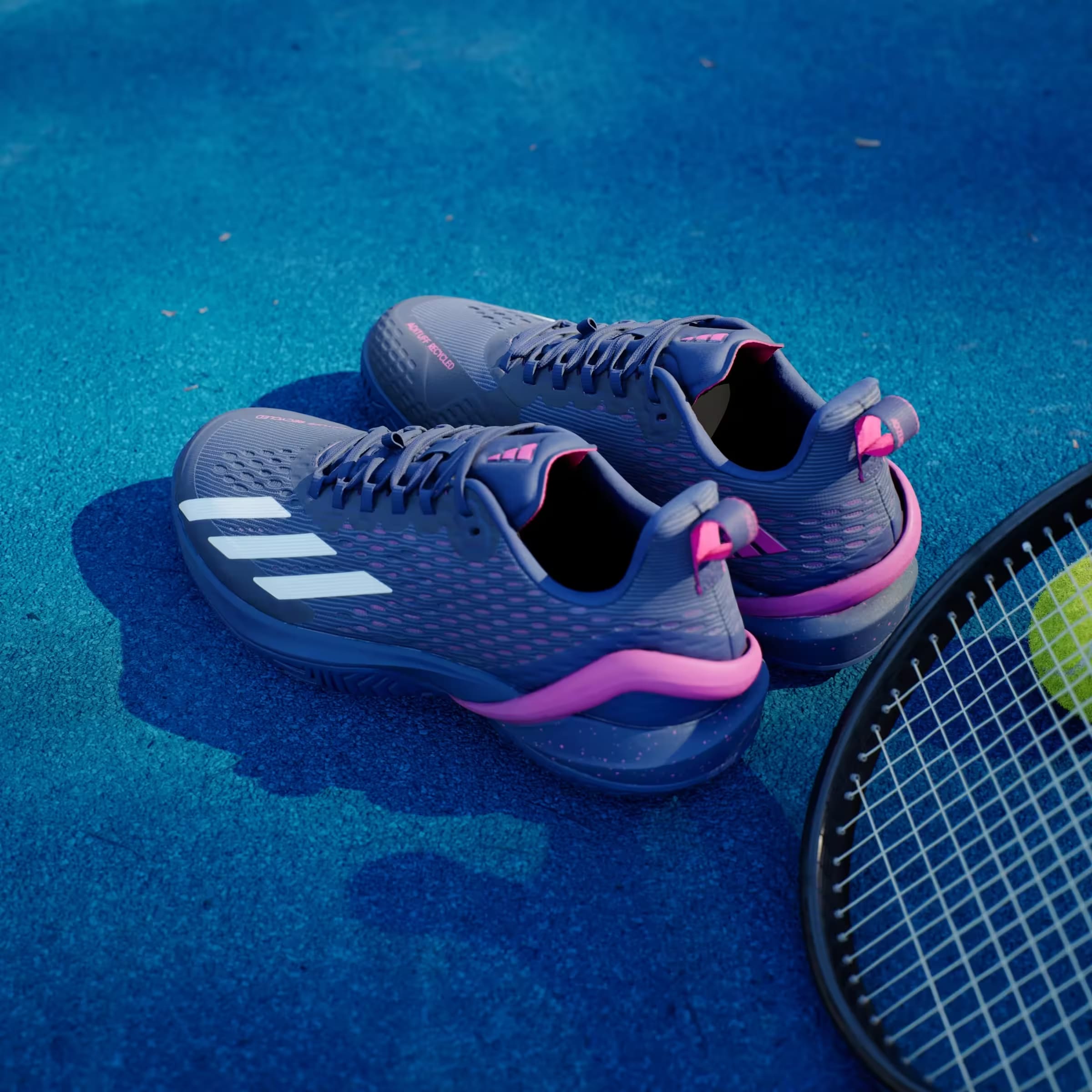 adidas Adizero Cybersonic Dark Blue Zero Metalic Team Shock Pink